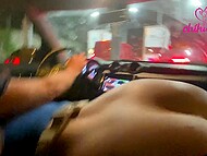 Night promenade in the city ends for Croatian couple and their friend with threeway in the public 11
