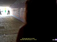 Guy meets gorgeous Latina with big butt on the street and invites her home to enjoy amateur sex 5