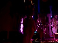 Busty Italian whores blow all the guys whom they meet at the orgy and let their asses and twats get penetrated 4