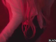 Nobody of white bitches can help moaning with pleasure when copulating with tireless black studs 7