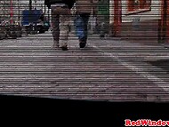 Tourist has a sex tour in Europe and the guide helps him to find a good hooker he can fuck for cash 5