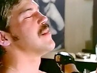 Disco party turns to a wild gangbang with several vintage sluts having their hairy twats stuffed with dicks 10