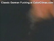 Lecherous MILF from vintage porn video tells about her sexual adventures with couples, bisexuals and group sex 6