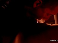 Private detective catches the unfaithful husband cheating with his secretary and fucking in the darkness 5