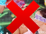 Adorable blonde in pink Chloe Temple wins a sex show and enjoys taking the dude’s dick on the floor 6