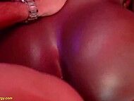 Hot Brazil party turns to a wild orgy with a crowd of slutty chicks getting their all holes drilled hard 8