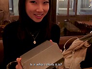 Asian chick Luna Okko enjoys unfiltered anal pleasure on Valentine's Day 5