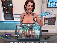 MisterDoktor dives into the visual novel gameplay of a busty MILF stroking a cock 8