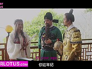 In classic Chinese erotica, eight geishas show their talents 4