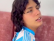 GabrielAFoxx fucks her stepbrother DavidGeto while he watches the game 8