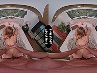 Hot VR sex: Stunning redhead MILF Skylar Snow craves a thick cock in POV 10