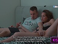 Russian stepmom Kisscat indulged in intimate session with her stepson 7