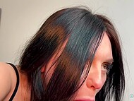 Eva Soda noticed her girlfriend's man masturbating to her 9