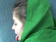 Arab wife Qombol craves more kisses tonight while giving head to her man  7