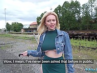 Martin Gun's steamy porn video features a scene with Ruby Blond and her impressive body, complete with a big ass and big tits 4