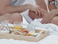 Kristof Cale savors Liya Silver's and Ginebra Bellucci's assholes during anal sex 6