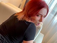 Sweetie Fox tasted a stranger's cum in her mouth during her vacation 7